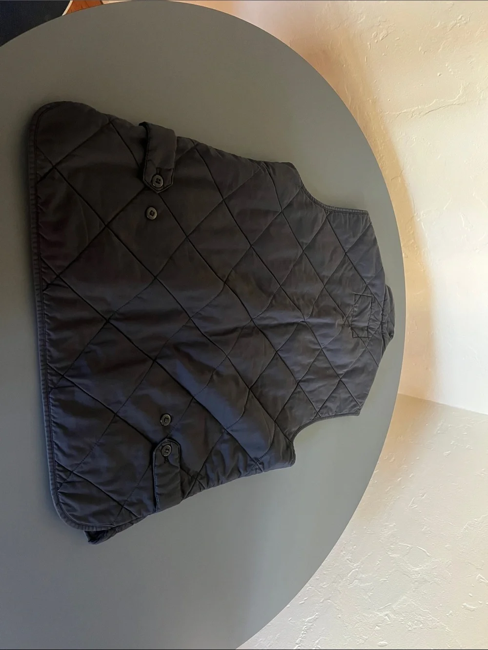 J. Crew Men's Black Quilted Lightweight Shirt Jacket